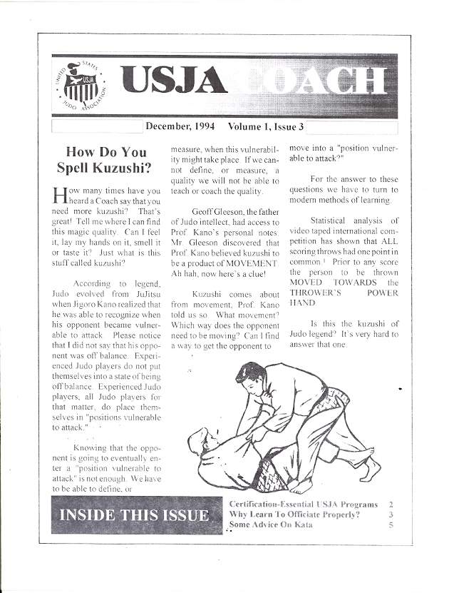 12/94 USJA Coach Newsletter